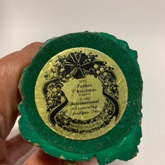 Father Christmas Vintage 1992 England Statue - Picture 6 of 6